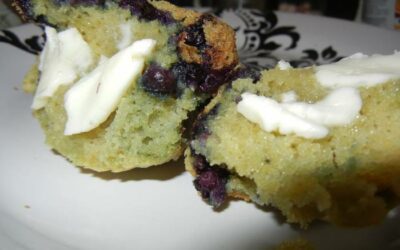 Moist and Fluffy Blueberry Muffins — Gluten-Free